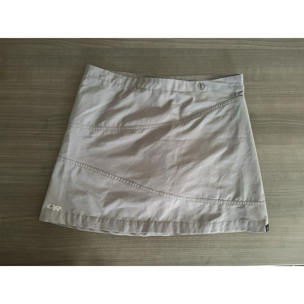 Outdoor Research Skort Womens Size 4 Lined Expressa Gray Skirt Shorts Active